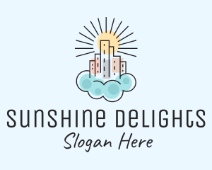 Sunshine - Sunshine Cityscape Building logo design