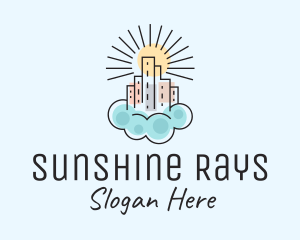 Sunshine Cityscape Building logo design