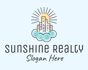 Sunshine Cityscape Building logo design