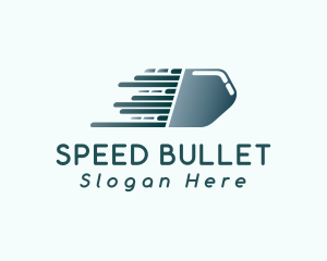 Bullet - Fast Bullet Ammunition logo design