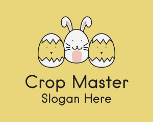 Easter Bunny Chicks  logo design