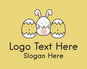Pet Store - Easter Bunny Chicks logo design