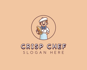 Baguette Bread Bakery logo design