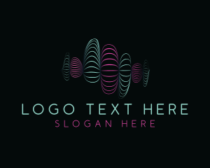 Sound - Audio Radio Frequency logo design