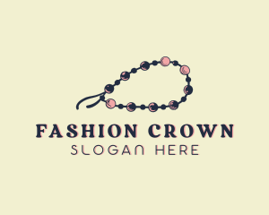 Beads Fashion Jewelry logo design