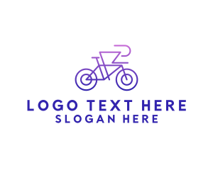 Bicycle - Athletic Cycling Championship logo design