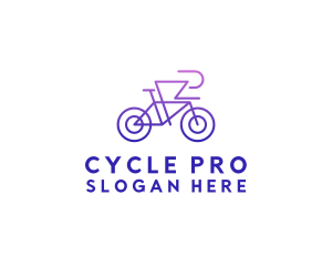 Cycling - Athletic Cycling Championship logo design