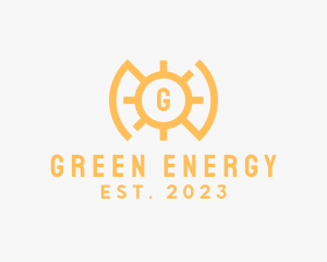 Solar Energy Power logo design