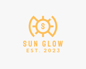 Solar Energy Power logo design