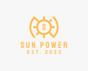 Solar Energy Power logo design