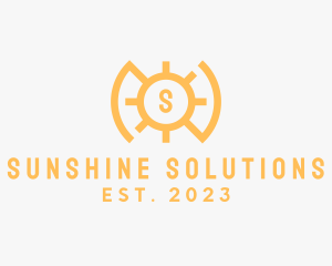 Solar Energy Power logo design