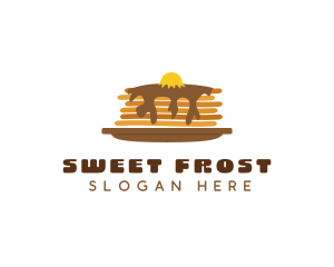 Fluffy Sweet Pancake logo design