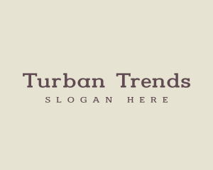 Retro Boutique Trendy Business logo design