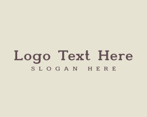 Chic - Retro Boutique Trendy Business logo design