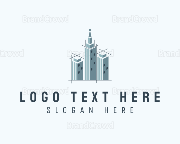 Cityscape Building Structure Logo