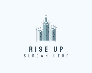 Cityscape Building Structure logo design