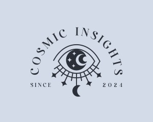 Cosmic Celestial Eye logo design