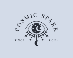 Cosmic Celestial Eye logo design