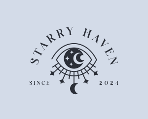 Celestial - Cosmic Celestial Eye logo design