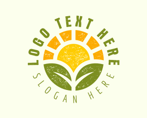 Sun Leaf Horticulture Logo