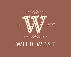 Antique Western Farm logo design