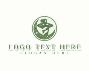 Massage - Spa Massage Woman logo design