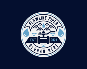 Pipes - Pipe Plumbing Valve logo design