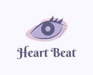 Eye Heart Cosmetics logo design