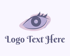Pretty - Eye Heart Cosmetics logo design