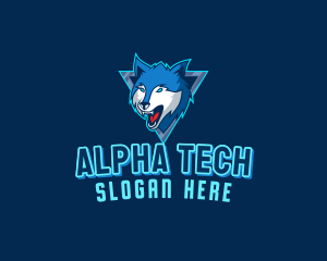 Alpha - Esports Wolf Gaming logo design