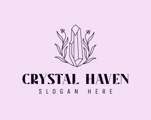 Luxury Jewelry Crystal logo design