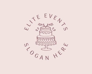 Events - Cake Event Celebration logo design