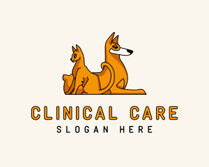 Dog Cat Animal Care logo design