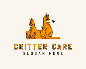 Dog Cat Animal Care logo design