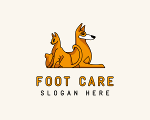 Dog Cat Animal Care logo design