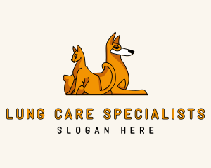 Dog Cat Animal Care logo design