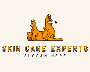 Dog Cat Animal Care logo design