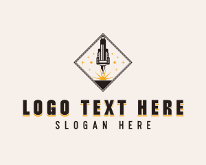 Mechanical - Industrial CNC Laser logo design