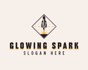 Industrial CNC Laser logo design