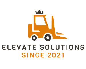 Lift - Crown Forklift Truck logo design