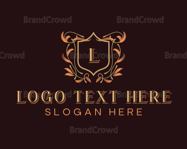 Elegant Ornamental Crest Logo