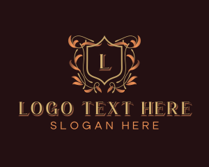 Elegant Ornamental Crest Logo