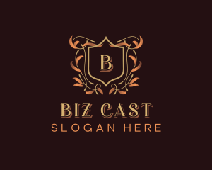 Classic - Elegant Ornamental Crest logo design