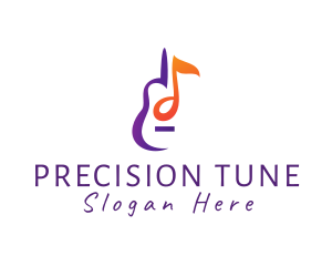 Musical String Instrument logo design