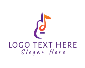 String Instrument - Musical String Instrument logo design