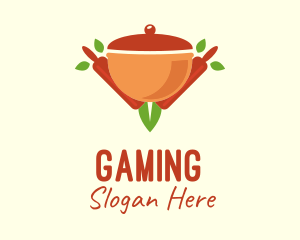 Organic Cooking Pot Logo