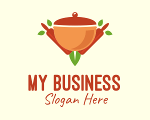 Soup - Organic Cooking Pot logo design