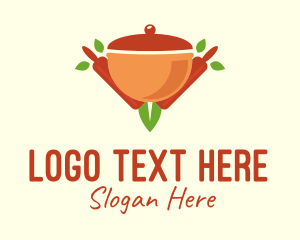 Organic Cooking Pot Logo