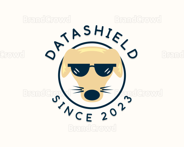 Cool  Dog Sunglasses Logo