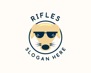 Cool  Dog Sunglasses Logo